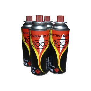 Cartucho de Gas FOCO 250g [4 unidades]