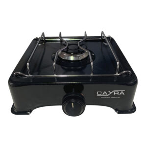 Anafe 1 Hornalla Mechero Aluminio Gas Natural c/Valvula seg.