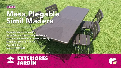 Silla Simil Madera - Imagen 4