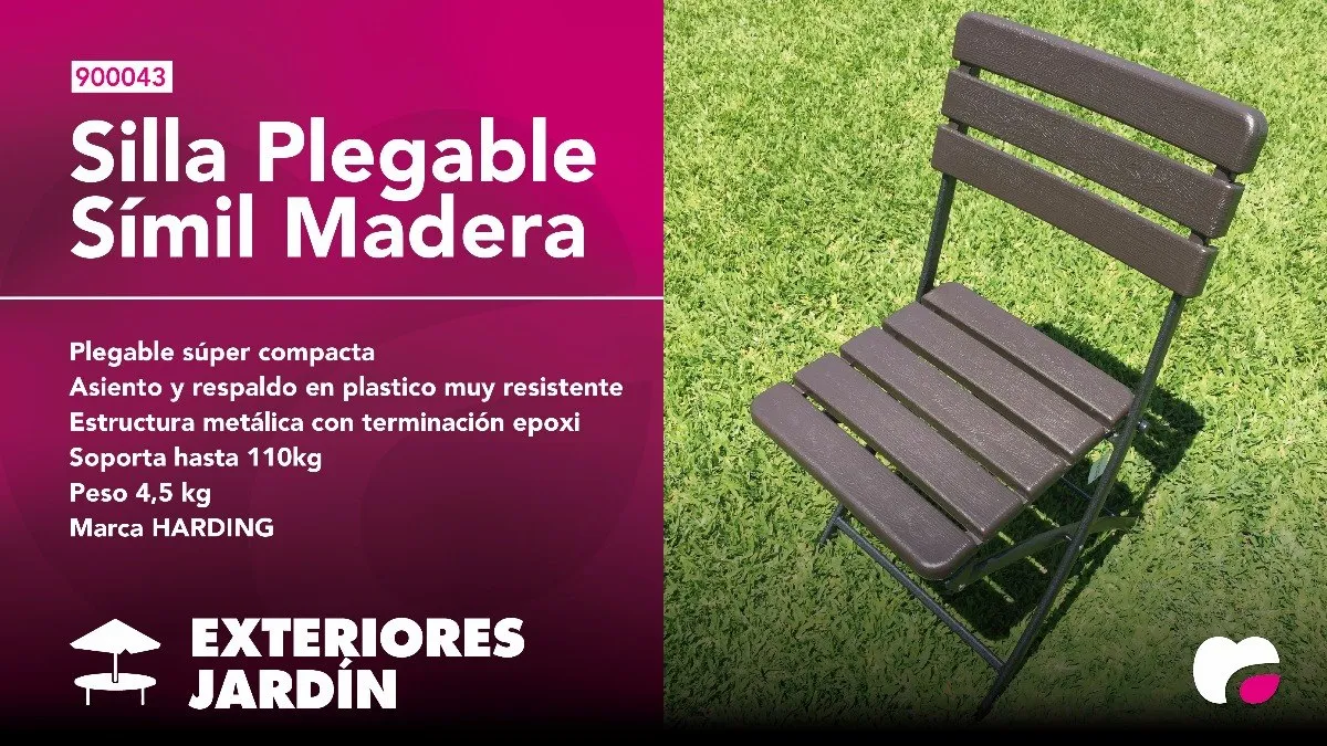 Silla Simil Madera - Imagen 8