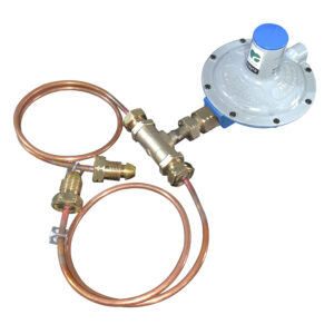 Regulador Super Gas con 2 Flexibles