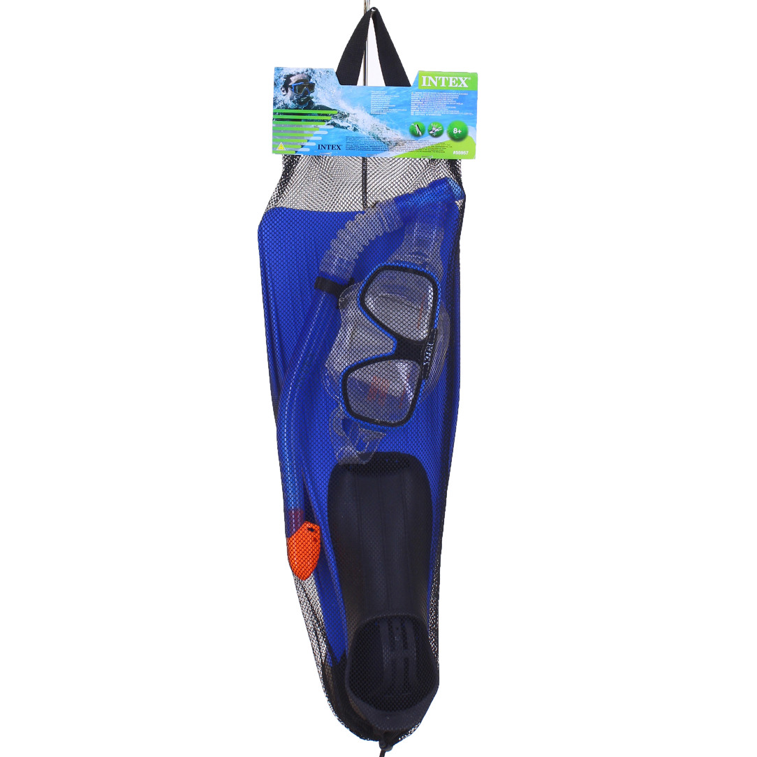 Mascara+Snorkel+Aletas Reef Rider #55957 - Imagen 3