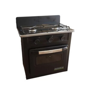 Cocina 2H y Horno Visor Negra