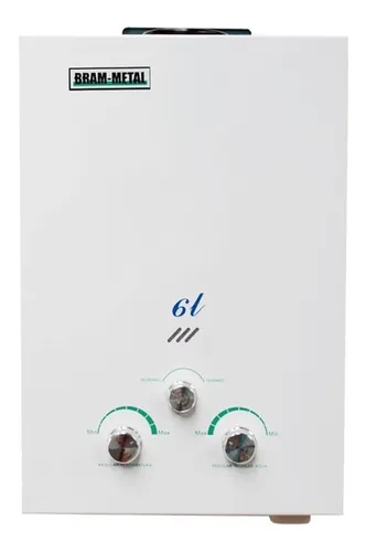 Calefon 6L Bram Metal GN - Imagen 2